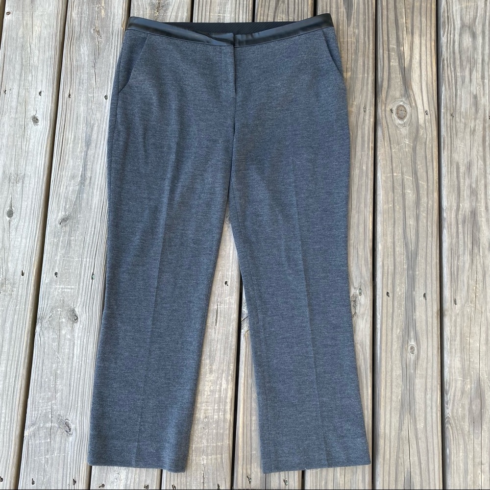Tory Burch - Wool Blend Ankle Pant Straight Leg